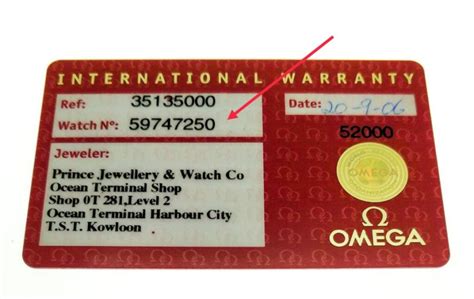 omega watches warranty check